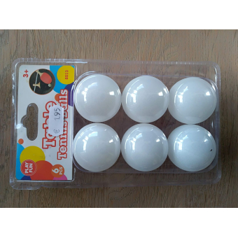 Tafeltennisballetjes 6 stuks